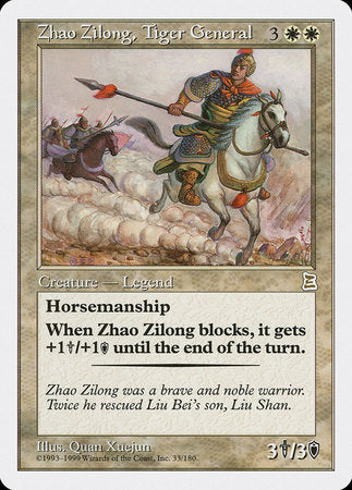 Zhao Zilong, Tiger General [Portal Three Kingdoms] | Enigma On Main