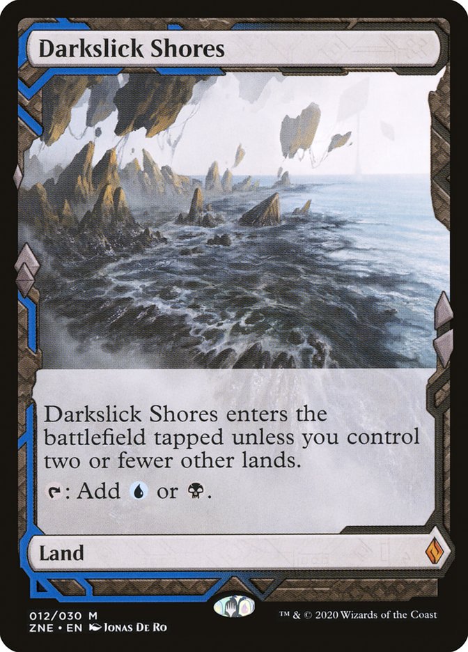 Darkslick Shores [Zendikar Rising Expeditions] | Enigma On Main