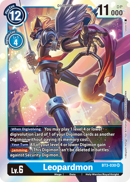 Leopardmon [BT3-030] [Release Special Booster Ver.1.0] | Enigma On Main