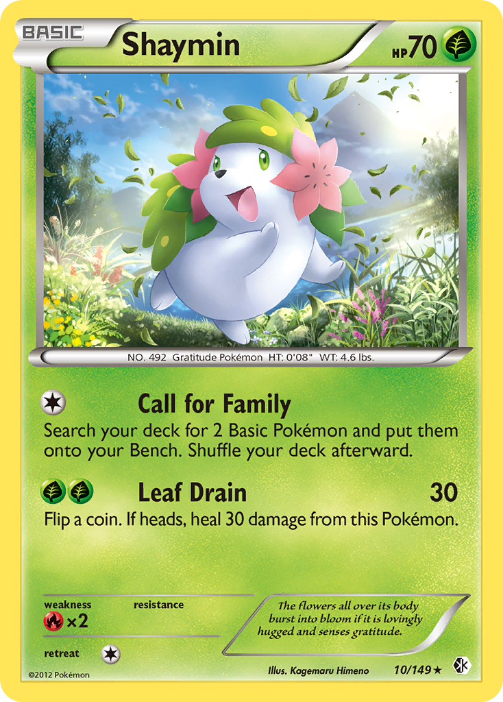 Shaymin (10/149) [Black & White: Boundaries Crossed] | Enigma On Main