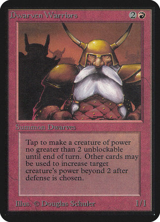 Dwarven Warriors [Limited Edition Alpha] | Enigma On Main