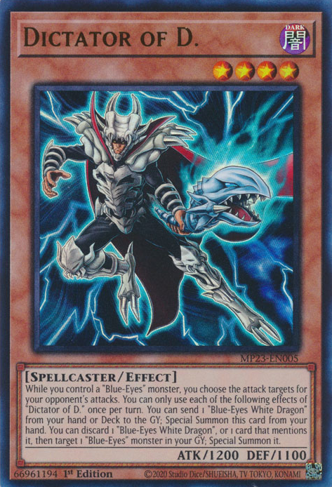 Dictator of D. [MP23-EN005] Ultra Rare | Enigma On Main