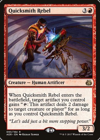 Quicksmith Rebel [Aether Revolt] | Enigma On Main