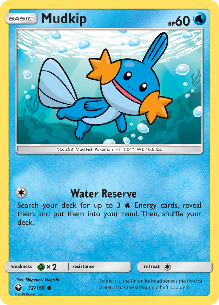 Mudkip (32/168) [Sun & Moon: Celestial Storm] | Enigma On Main