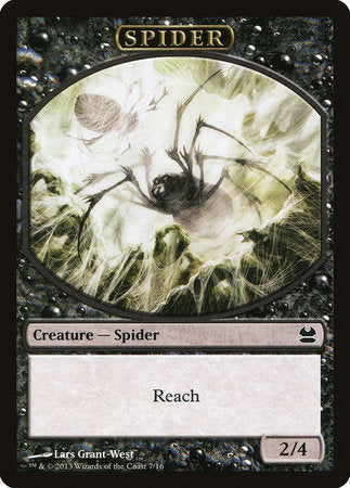 Spider Token (Black) [Modern Masters Tokens] | Enigma On Main