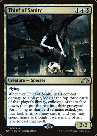 Thief of Sanity [Guilds of Ravnica Promos] | Enigma On Main