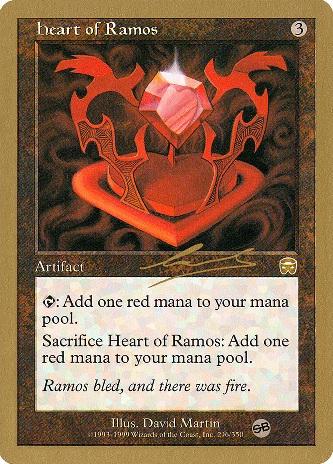 Heart of Ramos (Nicolas Labarre) (SB) [World Championship Decks 2000] | Enigma On Main