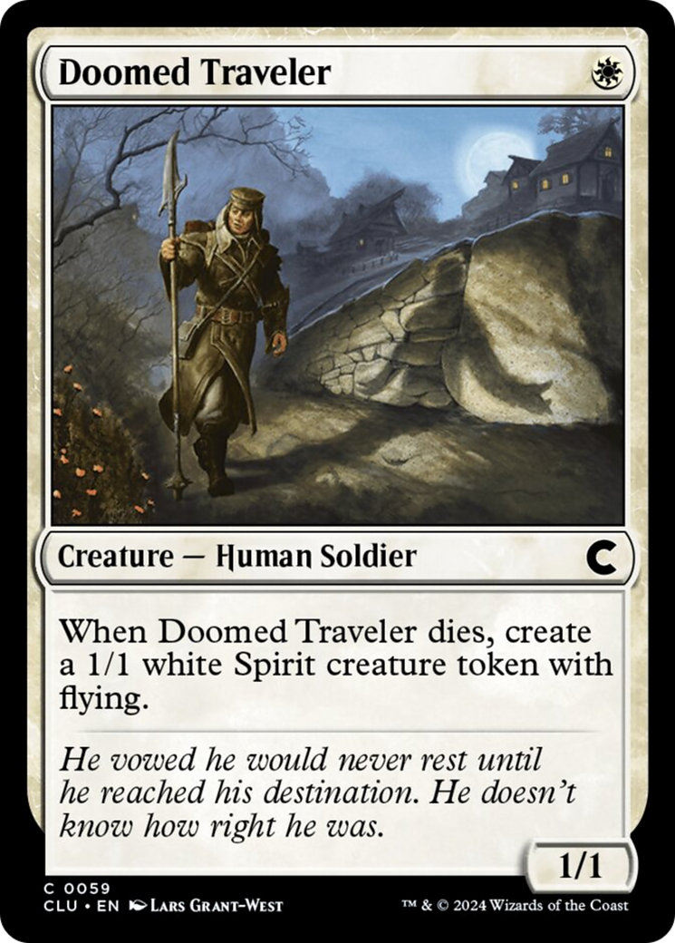 Doomed Traveler [Ravnica: Clue Edition] | Enigma On Main