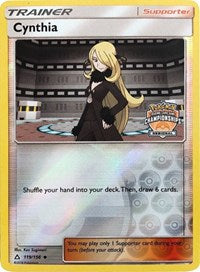 Cynthia (119/156) (Regional Championship Promo) [Sun & Moon: Ultra Prism] | Enigma On Main