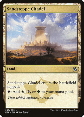 Sandsteppe Citadel [Khans of Tarkir] | Enigma On Main