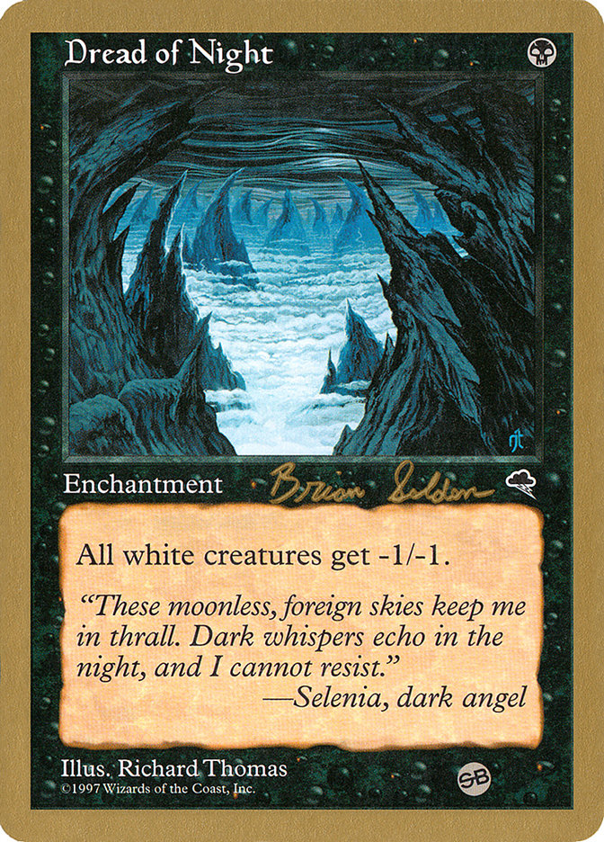 Dread of Night (Brian Selden) (SB) [World Championship Decks 1998] | Enigma On Main