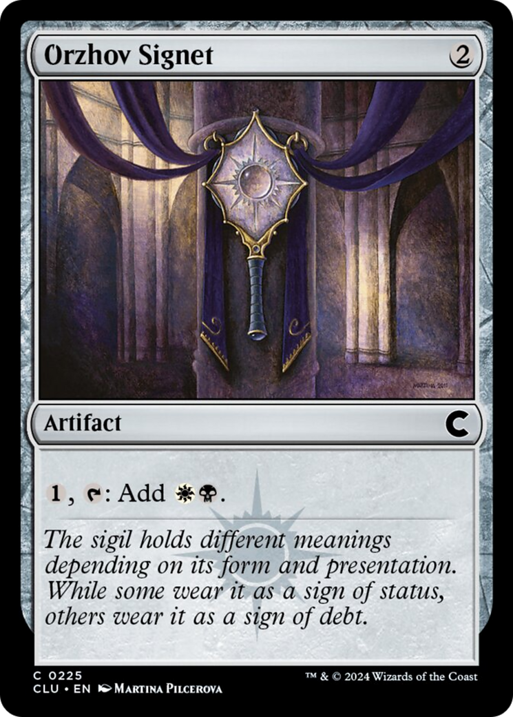 Orzhov Signet [Ravnica: Clue Edition] | Enigma On Main