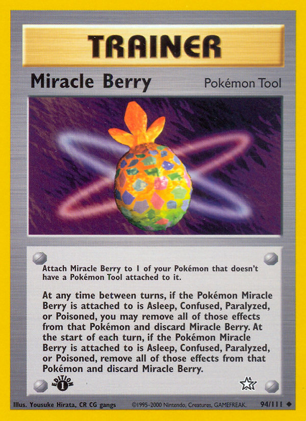 Miracle Berry (94/111) [Neo Genesis 1st Edition] | Enigma On Main