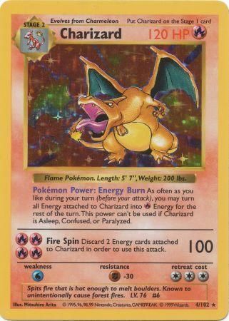 Charizard (4/102) [Base Set Shadowless Unlimited] | Enigma On Main