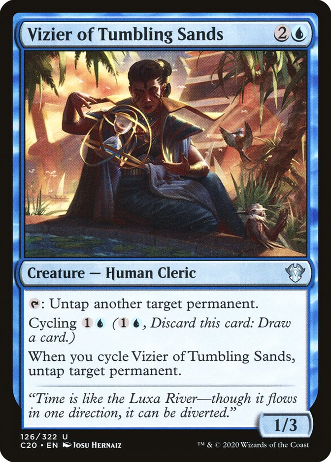 Vizier of Tumbling Sands [Commander 2020] | Enigma On Main