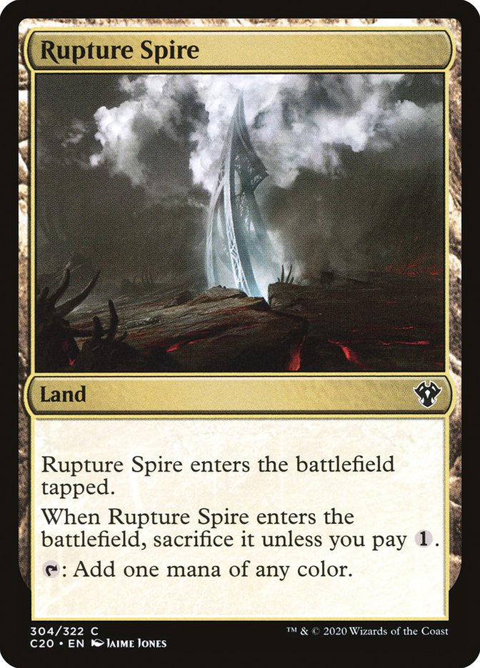 Rupture Spire [Commander 2020] | Enigma On Main