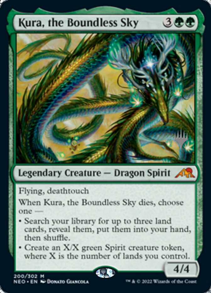 Kura, the Boundless Sky (Promo Pack) [Kamigawa: Neon Dynasty Promos] | Enigma On Main