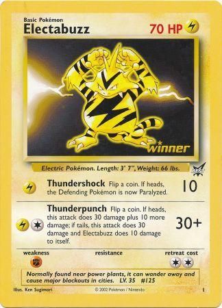 Electabuzz (1) (Jumbo Card) [Best of Promos] | Enigma On Main