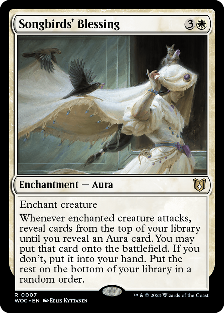 Songbirds' Blessing [Wilds of Eldraine Commander] | Enigma On Main