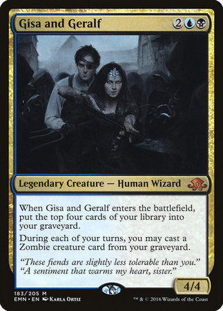 Gisa and Geralf [Eldritch Moon] | Enigma On Main