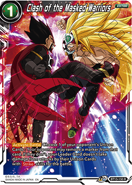 Clash of the Masked Warriors (Rare) [BT13-150] | Enigma On Main