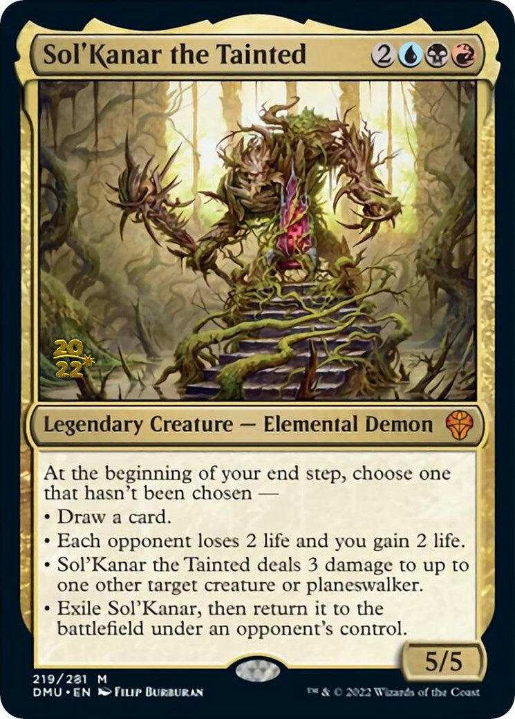 Sol'Kanar the Tainted [Dominaria United Prerelease Promos] | Enigma On Main