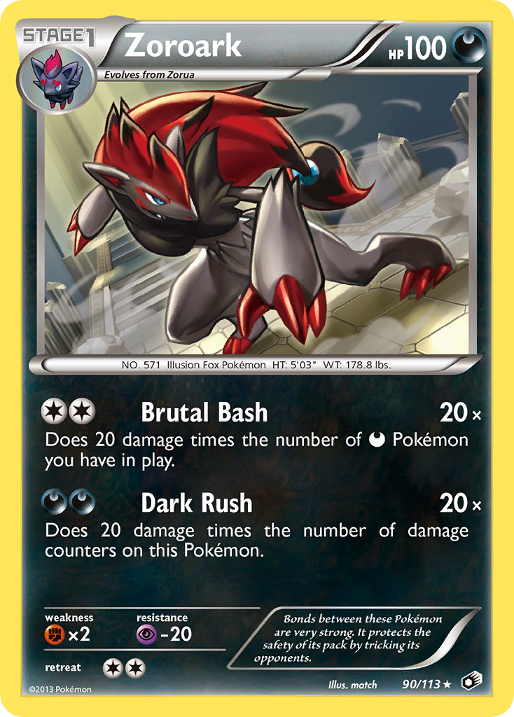 Zoroark (90/113) [Black & White: Legendary Treasures] | Enigma On Main