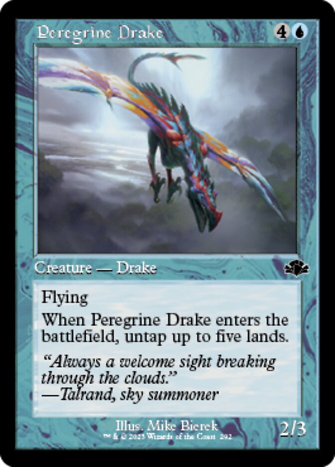 Peregrine Drake (Retro) [Dominaria Remastered] | Enigma On Main