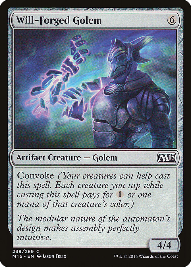 Will-Forged Golem [Magic 2015] | Enigma On Main