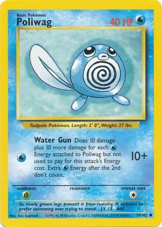 Poliwag (59/102) [Base Set Unlimited] | Enigma On Main