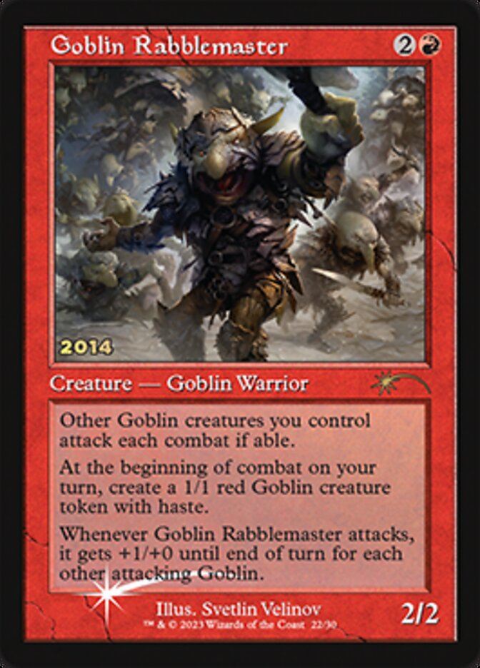 Goblin Rabblemaster [30th Anniversary Promos] | Enigma On Main