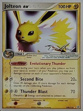 Jolteon ex (109/113) (Legendary Ascent - Tom Roos) [World Championships 2007] | Enigma On Main