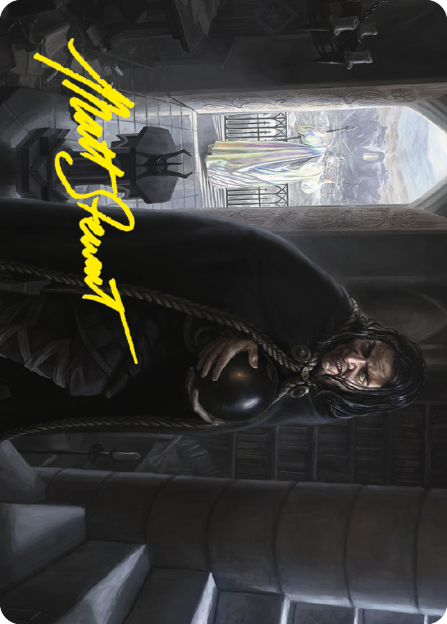 Grima, Saruman's Footman Art Card (Gold-Stamped Signature) [The Lord of the Rings: Tales of Middle-earth Art Series] | Enigma On Main