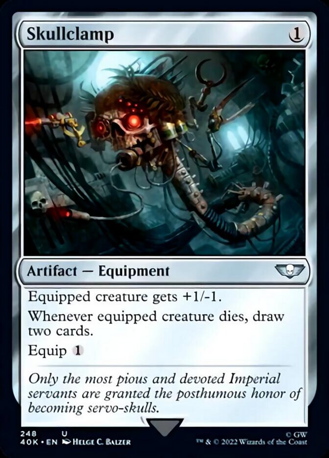 Skullclamp (Surge Foil) [Universes Beyond: Warhammer 40,000] | Enigma On Main