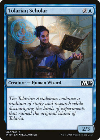 Tolarian Scholar [Core Set 2019] | Enigma On Main