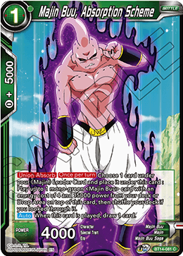 Majin Buu, Absorption Scheme (BT14-081) [Cross Spirits] | Enigma On Main