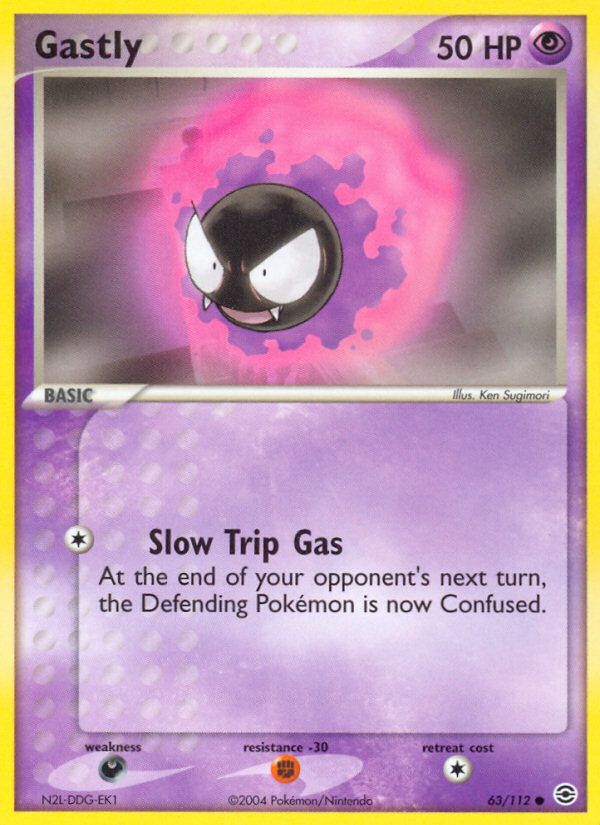 Gastly (63/112) [EX: FireRed & LeafGreen] | Enigma On Main