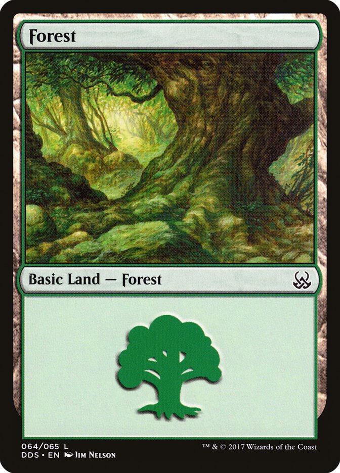 Forest (64) [Duel Decks: Mind vs. Might] | Enigma On Main