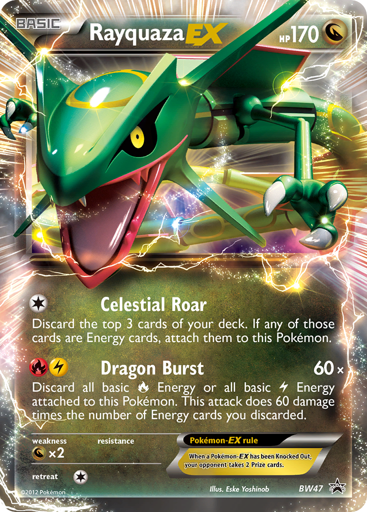 Rayquaza EX (BW47) [Black & White: Black Star Promos] | Enigma On Main