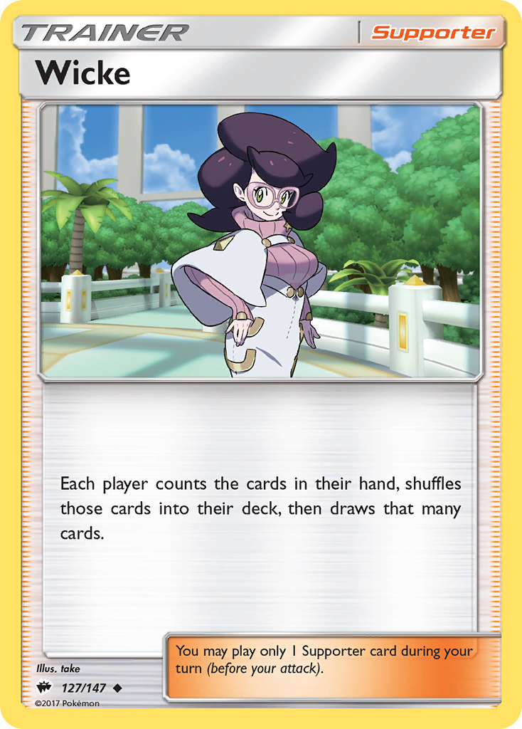 Wicke (127/147) [Sun & Moon: Burning Shadows] | Enigma On Main