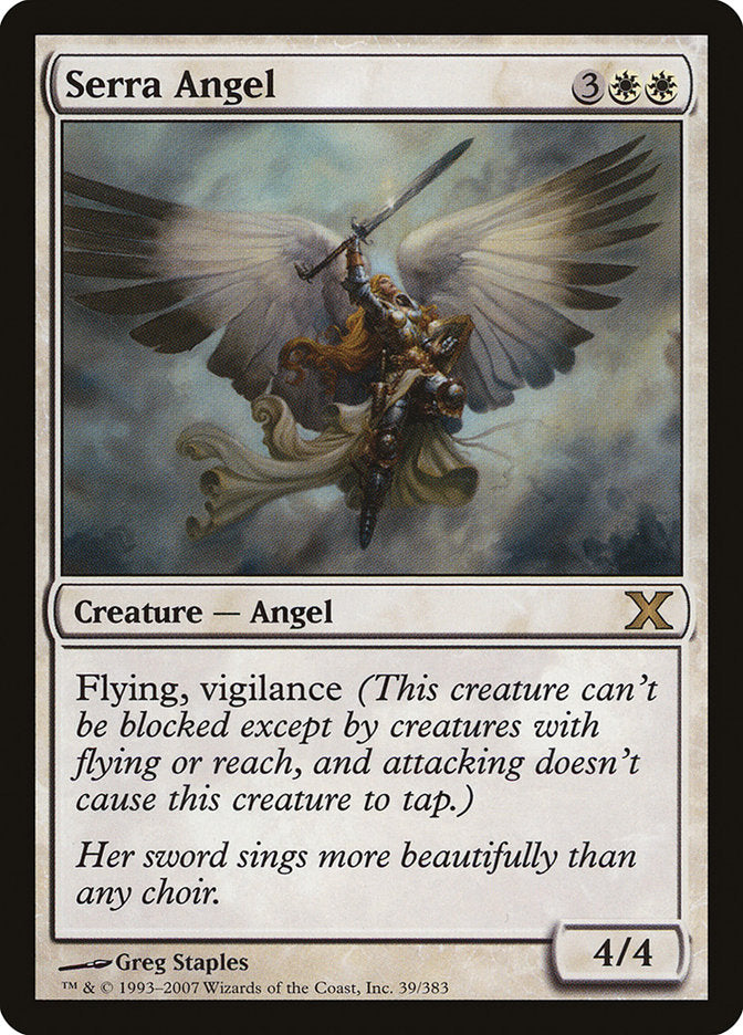 Serra Angel [Tenth Edition] | Enigma On Main