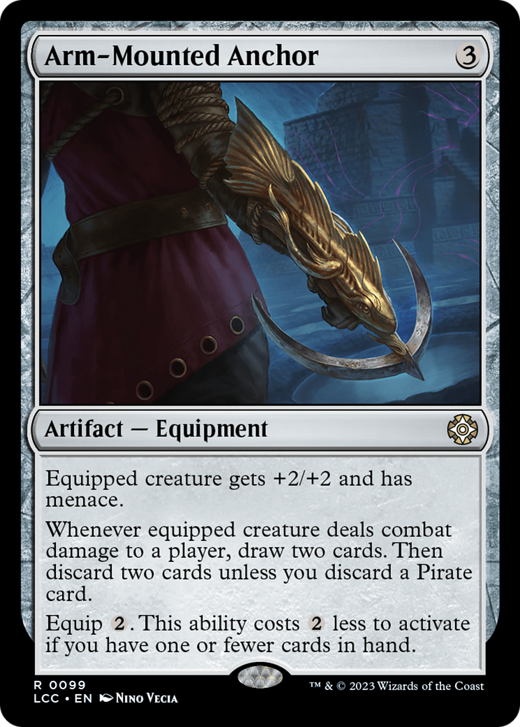 Arm-Mounted Anchor [The Lost Caverns of Ixalan Commander] | Enigma On Main