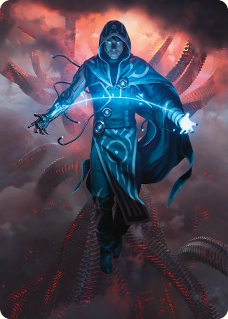 Jace, the Perfected Mind Art Card [Phyrexia: All Will Be One Art Series] | Enigma On Main