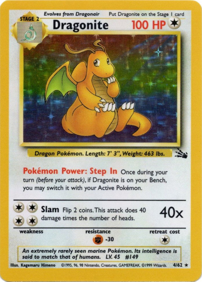 Dragonite (4/62) [Fossil Unlimited] | Enigma On Main