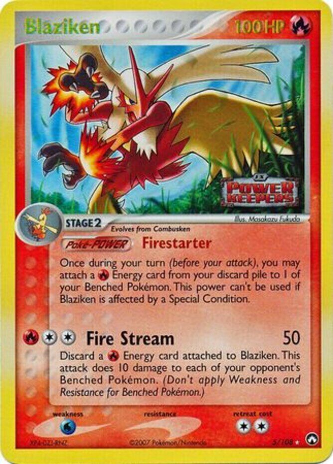 Blaziken (5/108) (Stamped) [EX: Power Keepers] | Enigma On Main