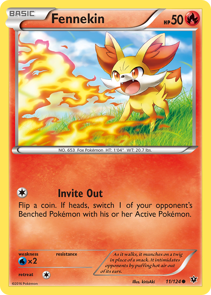 Fennekin (11/124) [XY: Fates Collide] | Enigma On Main