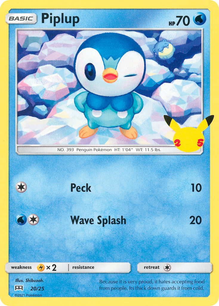 Piplup (20/25) [McDonald's 25th Anniversary] | Enigma On Main