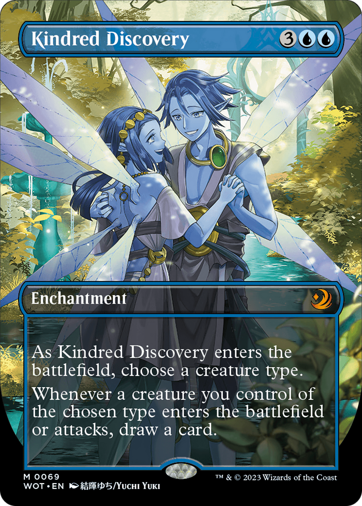 Kindred Discovery (Anime Borderless) [Wilds of Eldraine: Enchanting Tales] | Enigma On Main