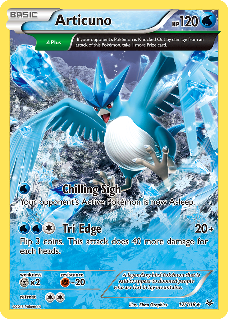 Articuno (17/108) [XY: Roaring Skies] | Enigma On Main