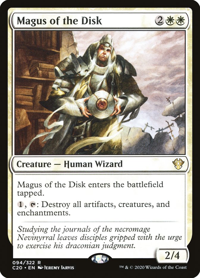 Magus of the Disk [Commander 2020] | Enigma On Main